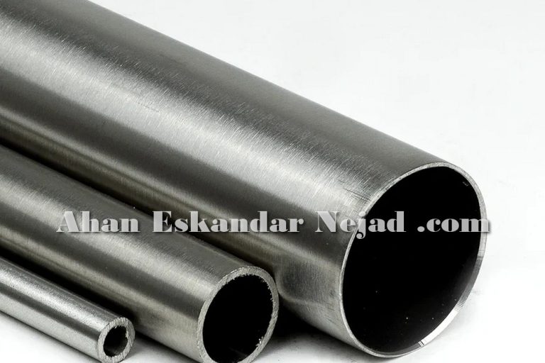 لوله سیلندری ST52 سنگ خورده
